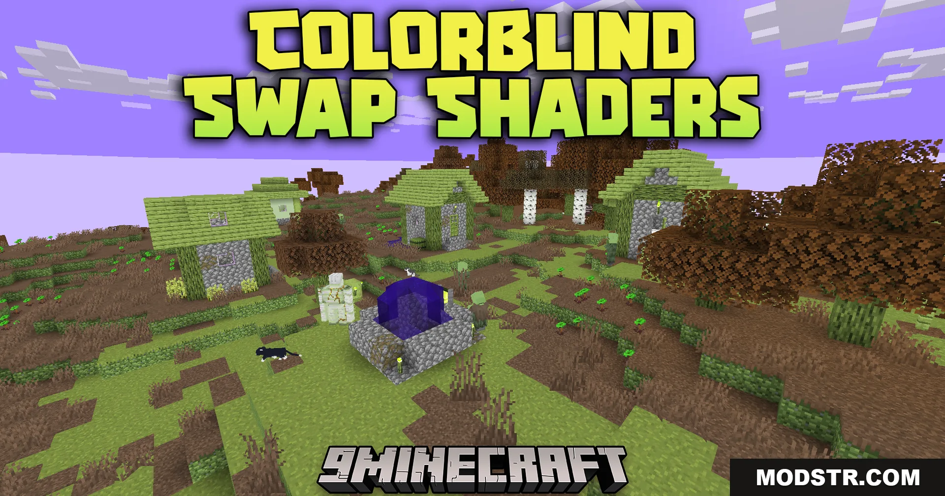 Colorblind Swap Shaders (26.2, 1.20.1) – Lightweight Shader With Timed Color