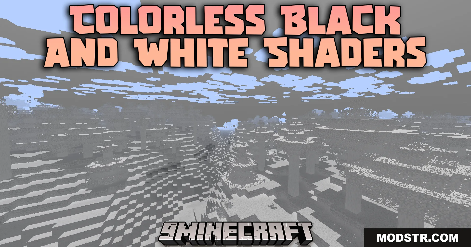 Colorless Black And White Shaders (26.1.2, 1.20.1) – Grayscale Visuals