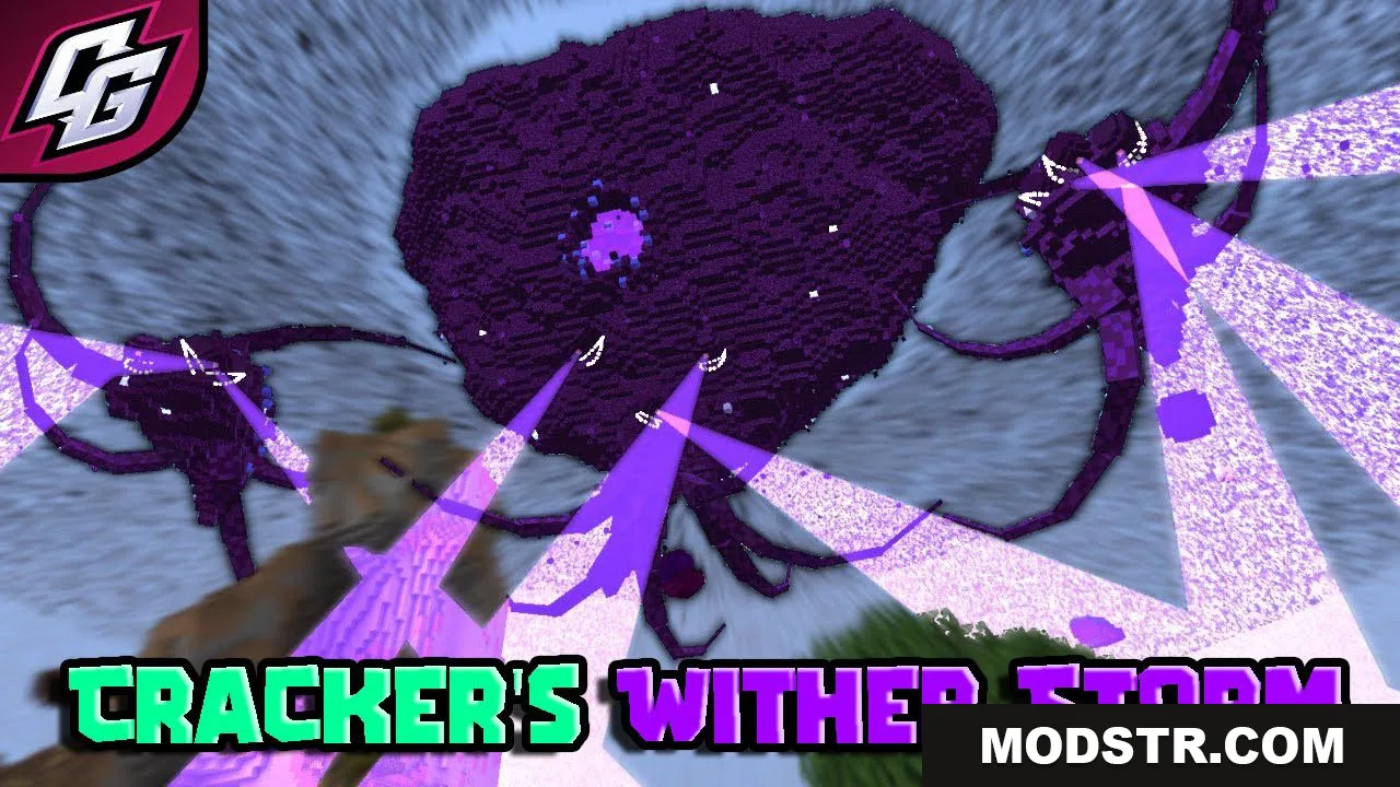 Cracker’s Wither Storm Addon (1.26, 1.21) – MCPE/Bedrock Mod