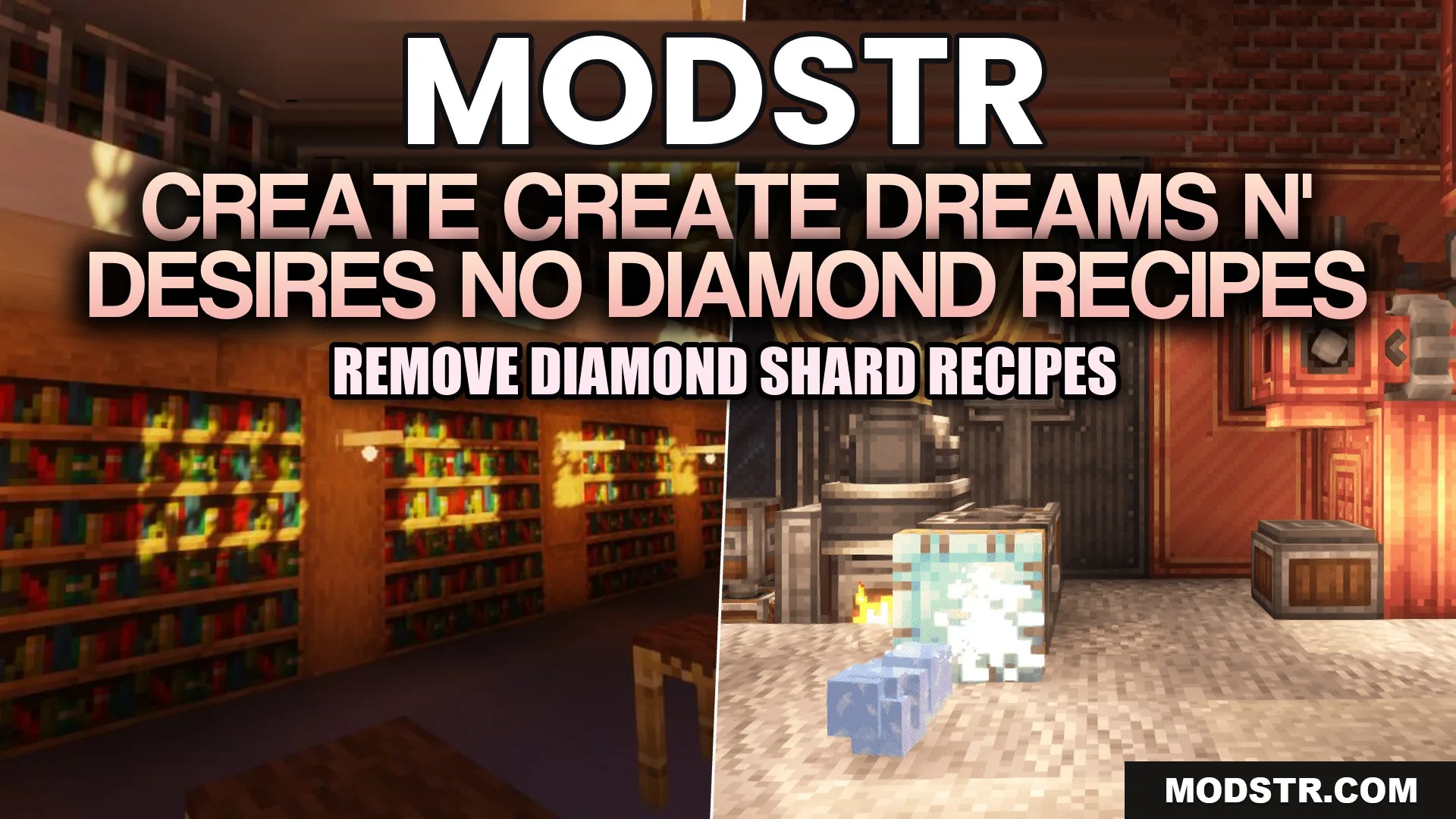 Create Create Dreams N’ Desires No Diamond Recipes Data Pack (1.21.1) cover art