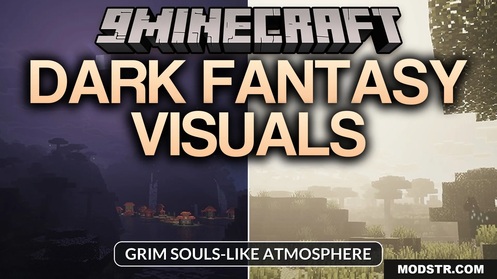 Dark Fantasy Visuals Shader (1.21) – Grim Souls-like Atmosphere cover art