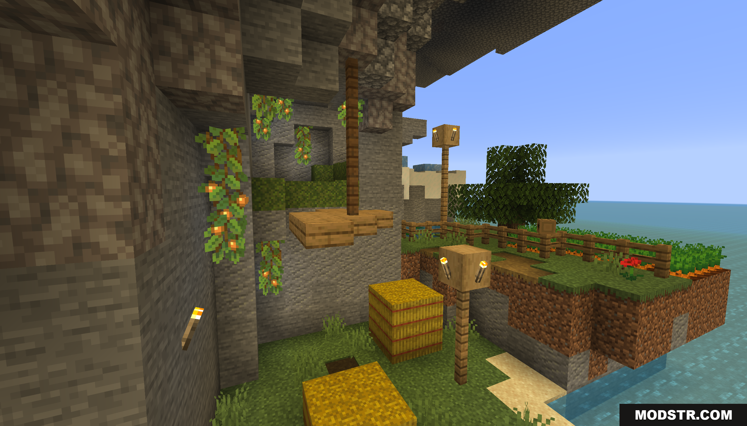 Diamond Dash Map Screenshot 4 A small farm with a sheep on a floating island