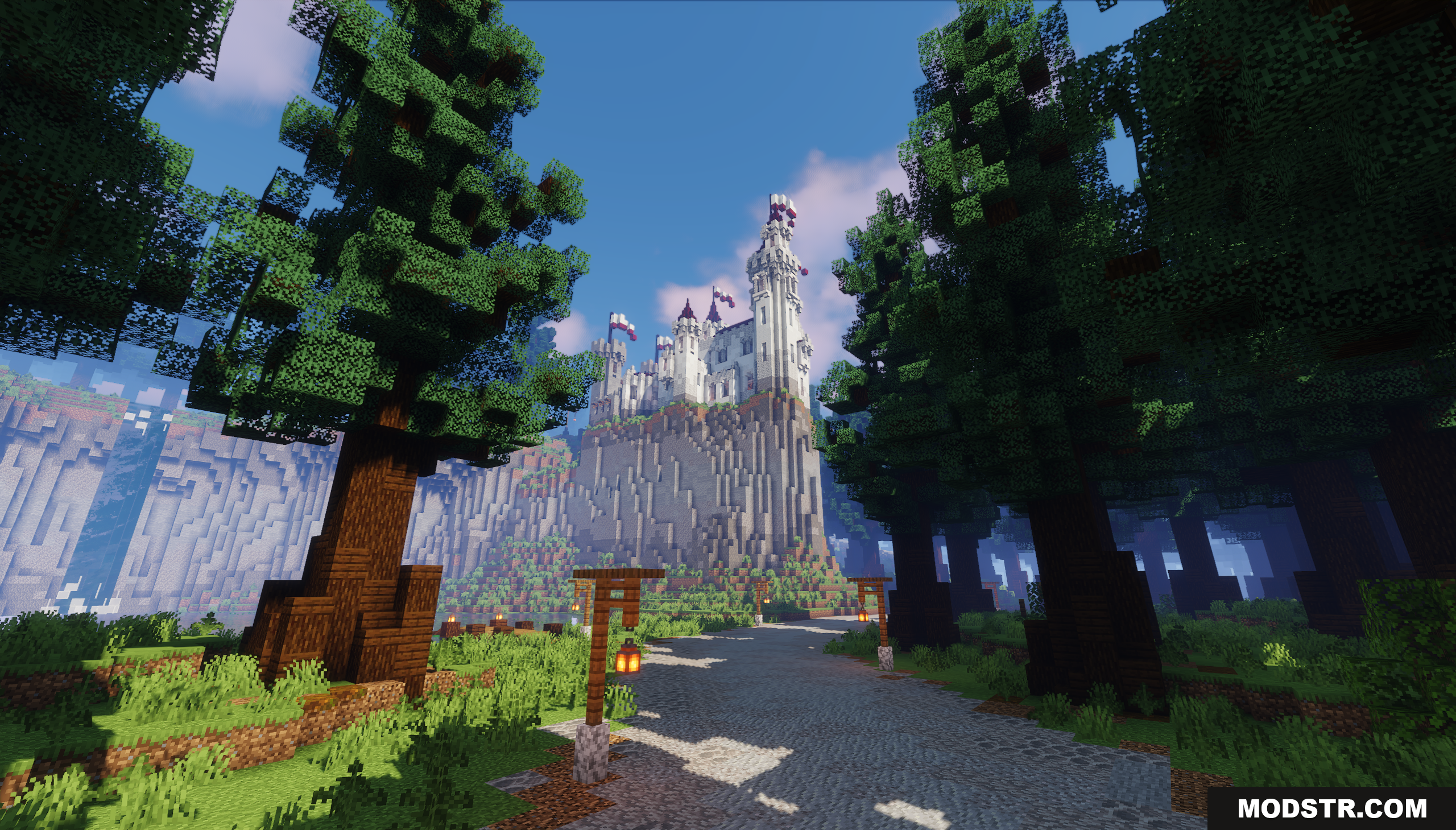 Diorite Castle Map (26.1.2, 1.20.1) – Fully Furnished Castle