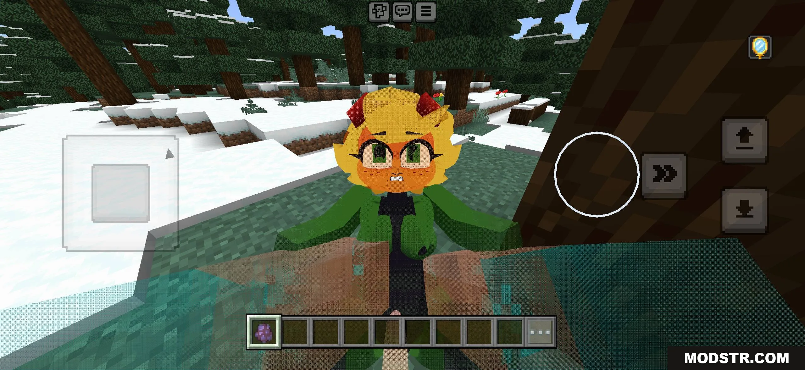 Luna-style model collection for Minecraft Bedrock