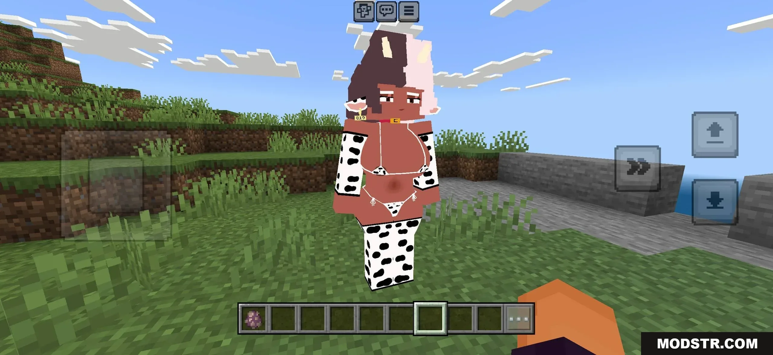 Ellie character pack for Minecraft Bedrock