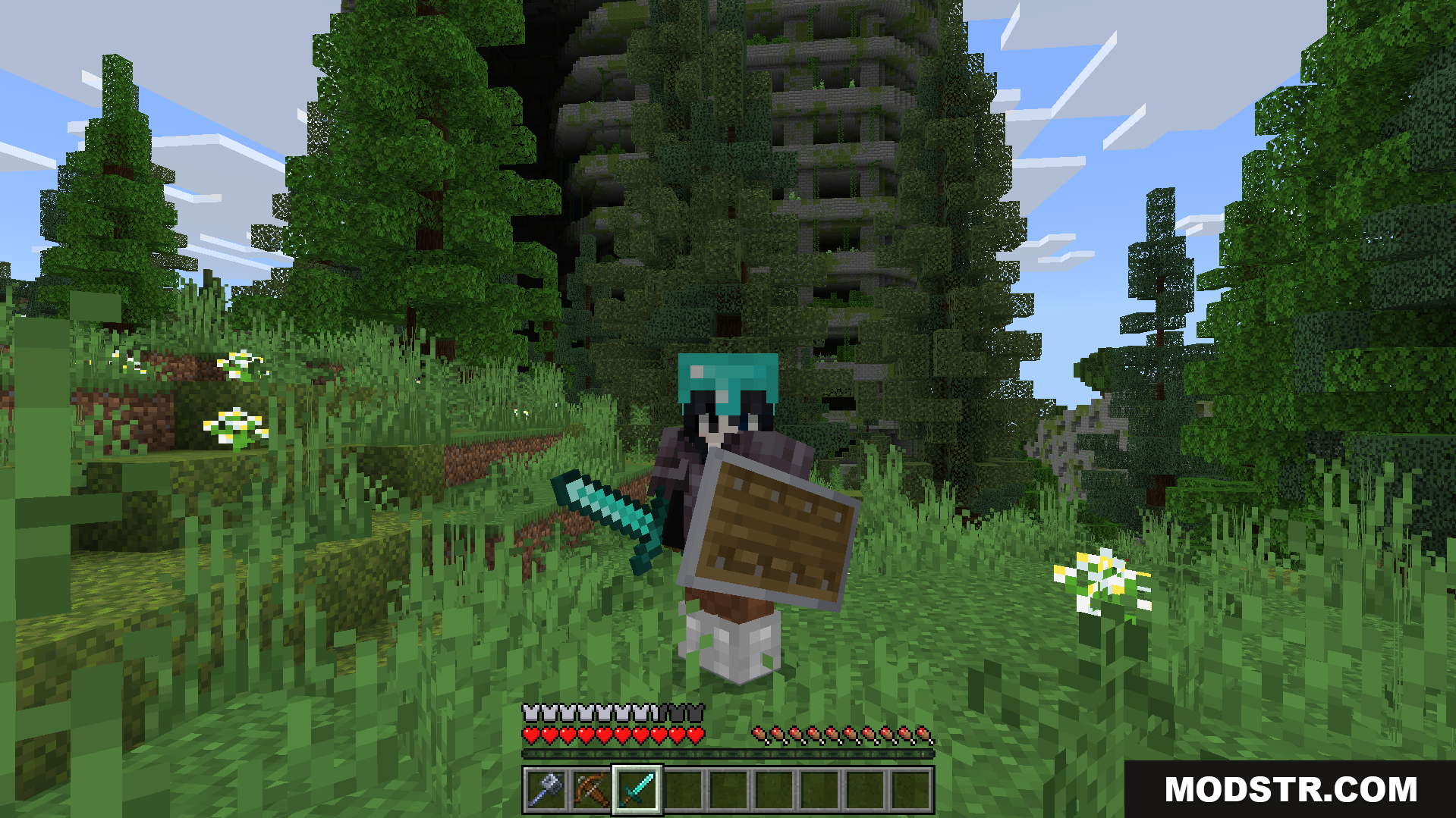 Durability Viewer Texture Pack Screenshot 5 View the exact health of your armor and held items