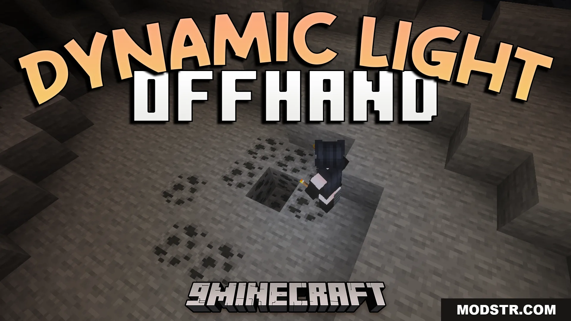 Dynamic Light Offhand Addon (26.x, 1.21) – Hold Torches In Your Offhand To Light Up Caves