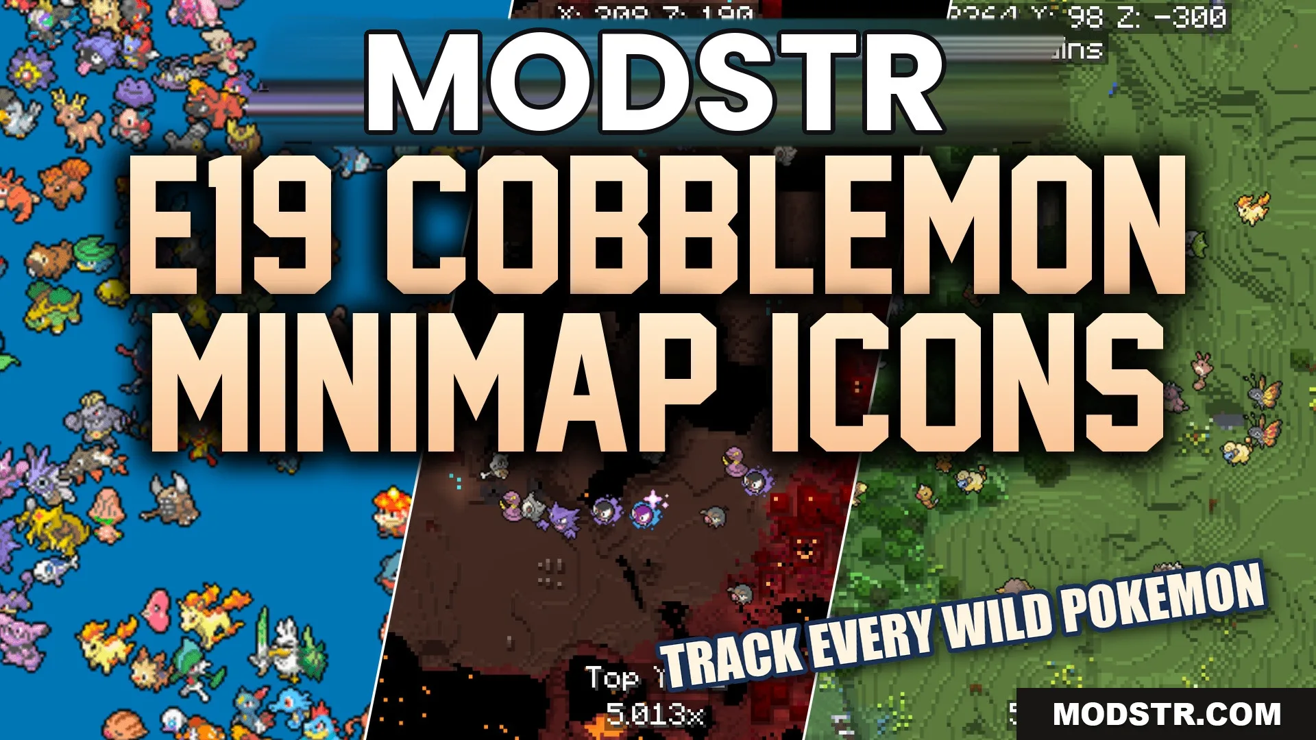 E19 Cobblemon Minimap Icons Resource Pack (1.21.11, 1.20.1) cover art