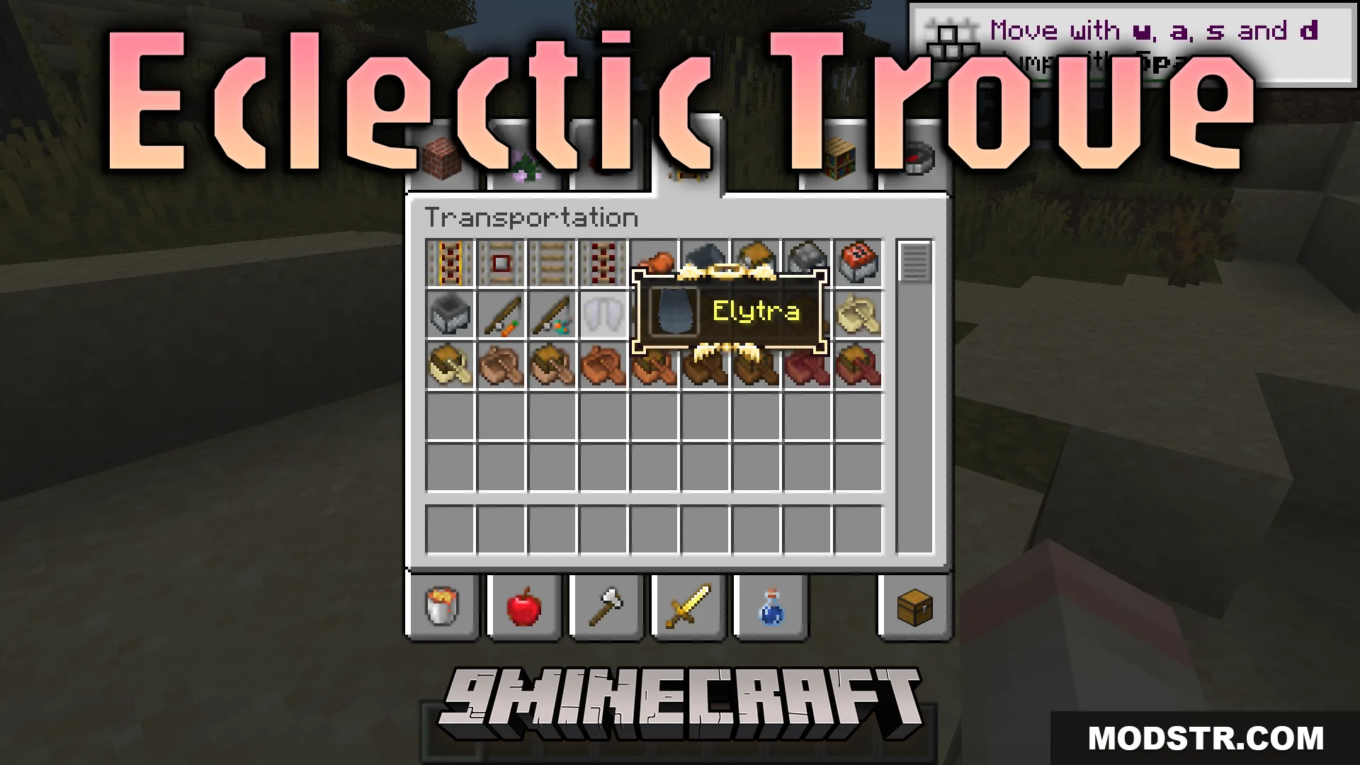 Eclectic Trove Resource Pack (1.20.1) – RPG Style Magical Borders for Your Inventory