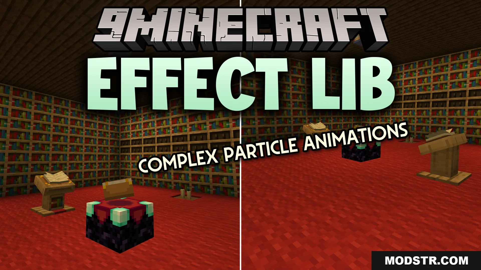 Effect Lib Plugin (1.21.11, 1.20.1) – Fill Your Server with Flashy Visual cover art