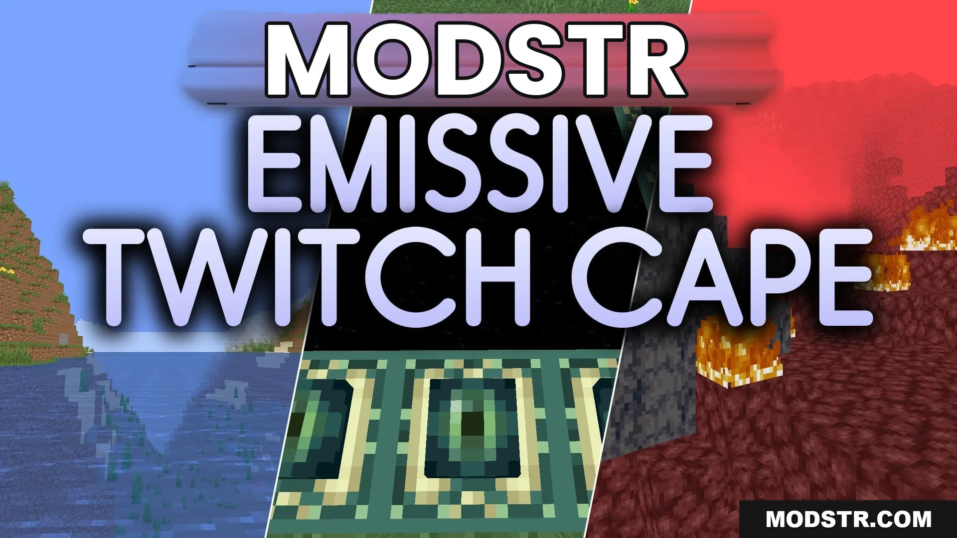 Emissive Twitch Cape Shaders (26.2, 1.20.1) – Lightweight Cape Heart Glow cover art