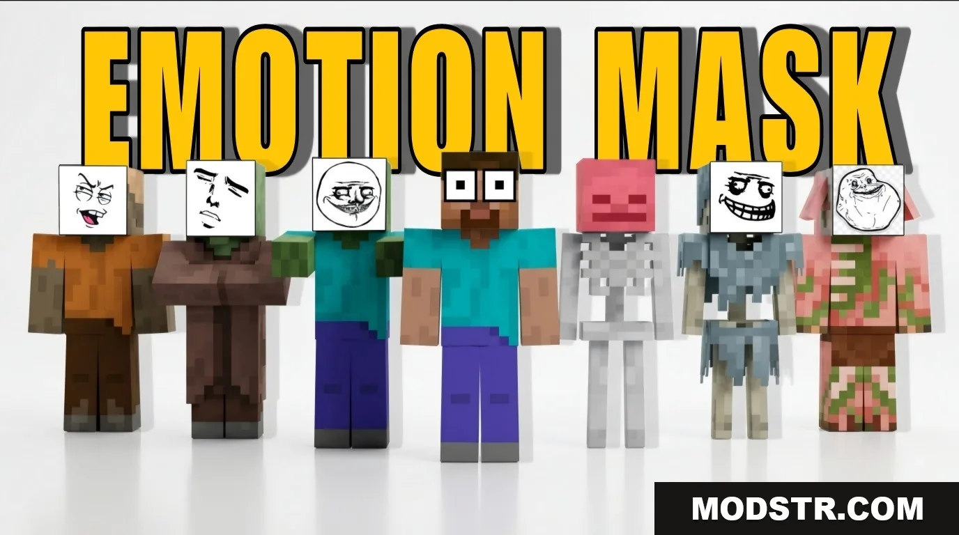 Emotion Mask Addon (26.x) – Wear Thirty-Two Fun Face Masks and Custom Designs