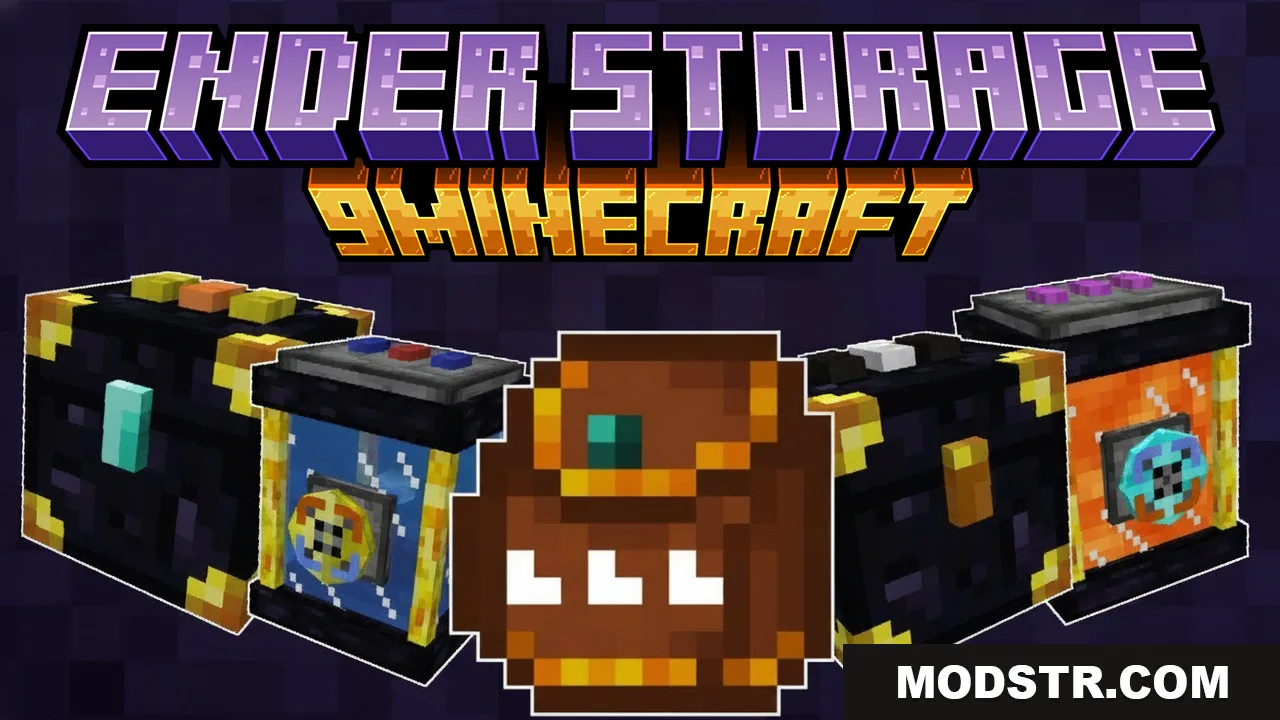 Ender Storage 9minecraft Mod (26.2) – Send Loot Back Home From Any Dimension cover art