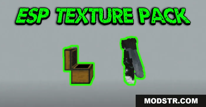 ESP Texture Pack (26.x, 1.21) – MCPE/Bedrock cover art