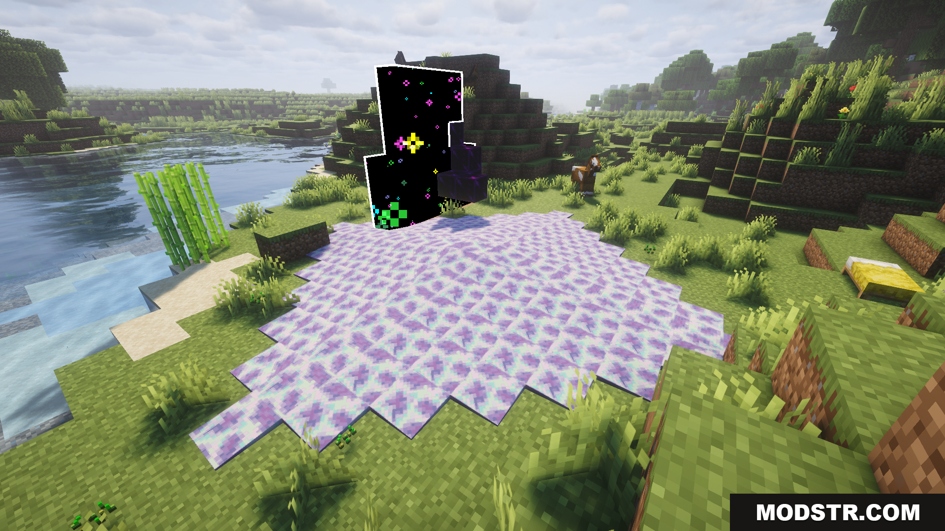 Estrogen Mod Screenshot 15 Animated dream blocks shifting their color and texture