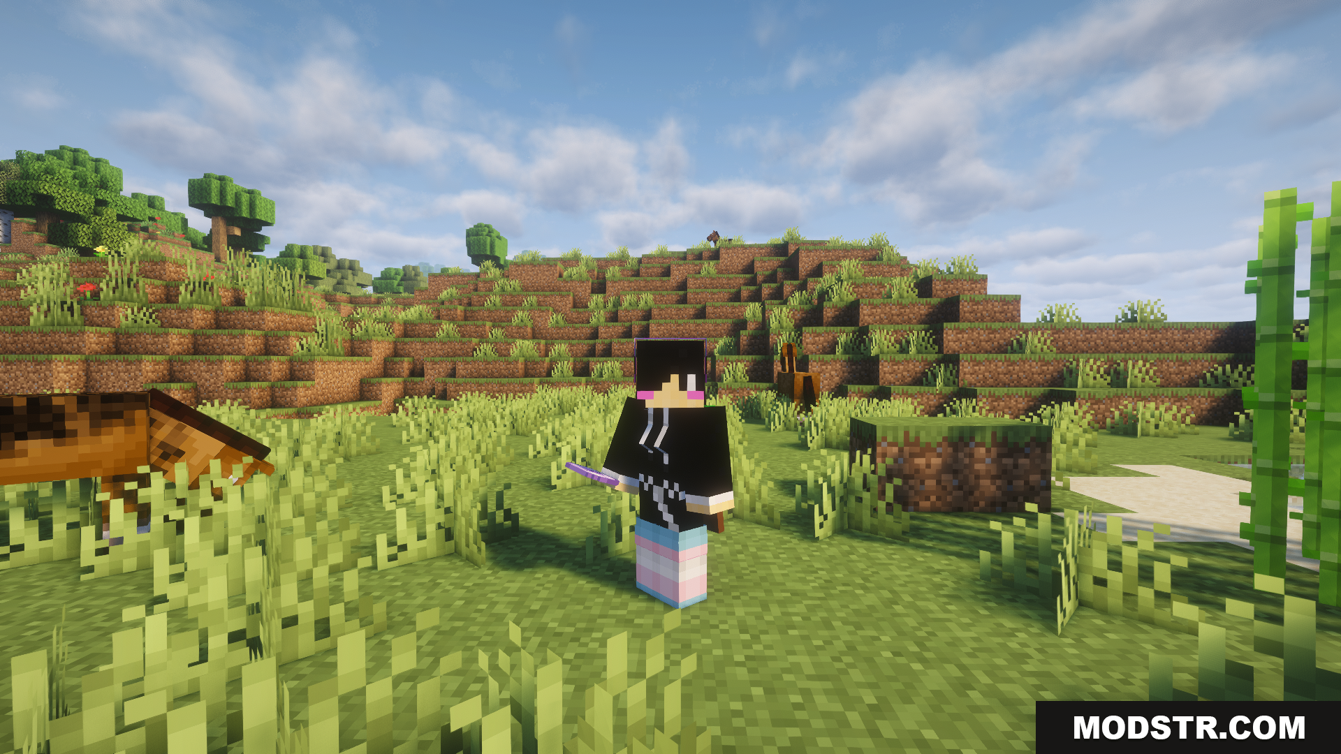 Estrogen Mod Screenshot 8 Player model with a custom hoodie and pants