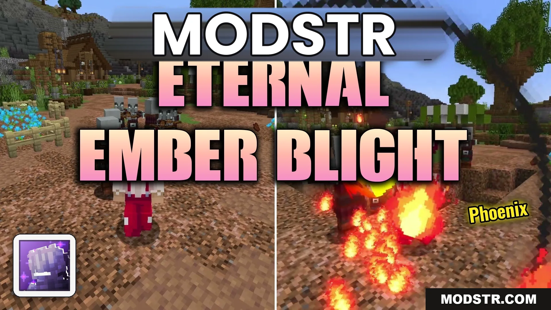 Eternal Ember Blight Mod (1.20.1) – Wield Blazing Phoenix Cursed Techniques