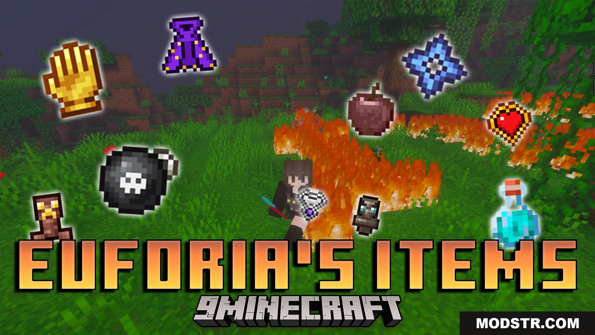 Euforias Items Addon (26.x, 1.21) – Over 100 New Magic Items, Tools and Potions