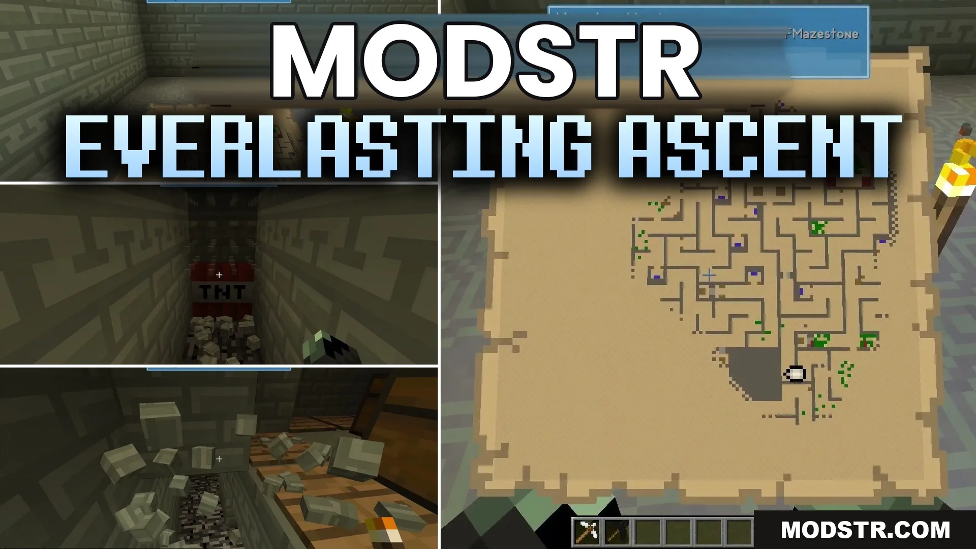 Everlasting Ascent Map (26.2, 1.20.1) – Conquer a Vertical Maze Tower cover art