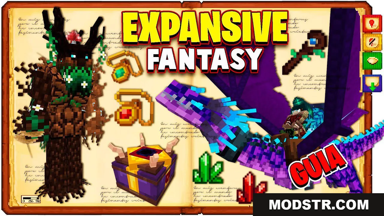 Expansive Fantasy Addon (1.26+) for Bedrock Edition cover art