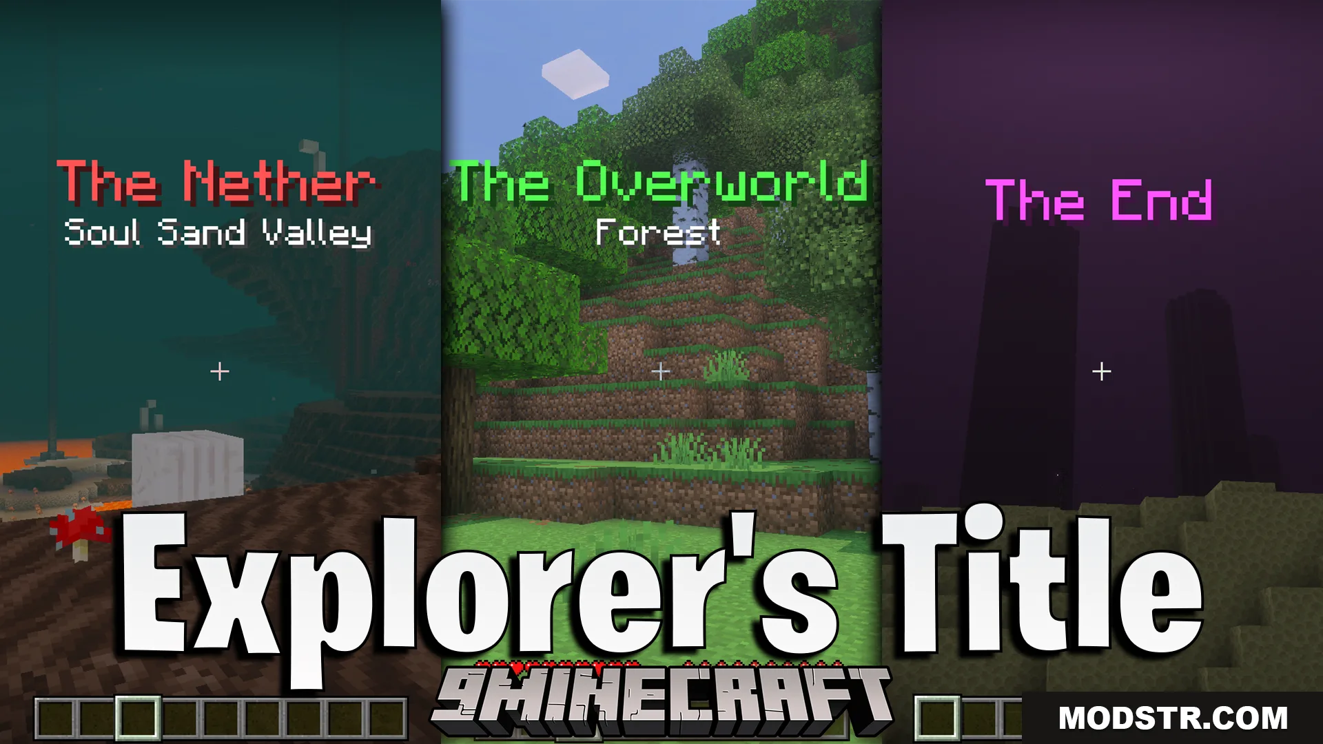 Explorers Title Addon (26.x) – Display Biome Titles On Your Screen While Traveling cover art