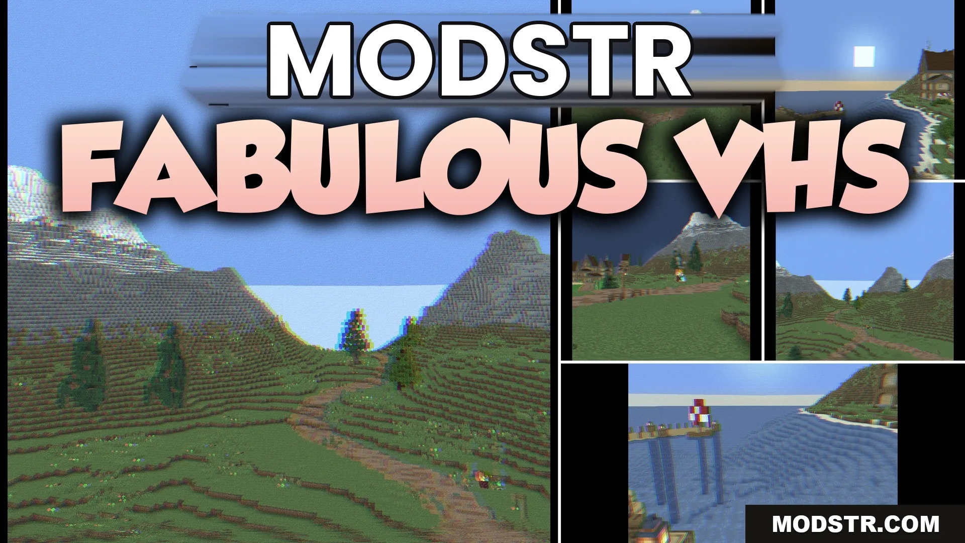 Fabulous VHS Shaders (26.2, 1.20.1) – Classic Scanlines with Low GPU Cost cover art