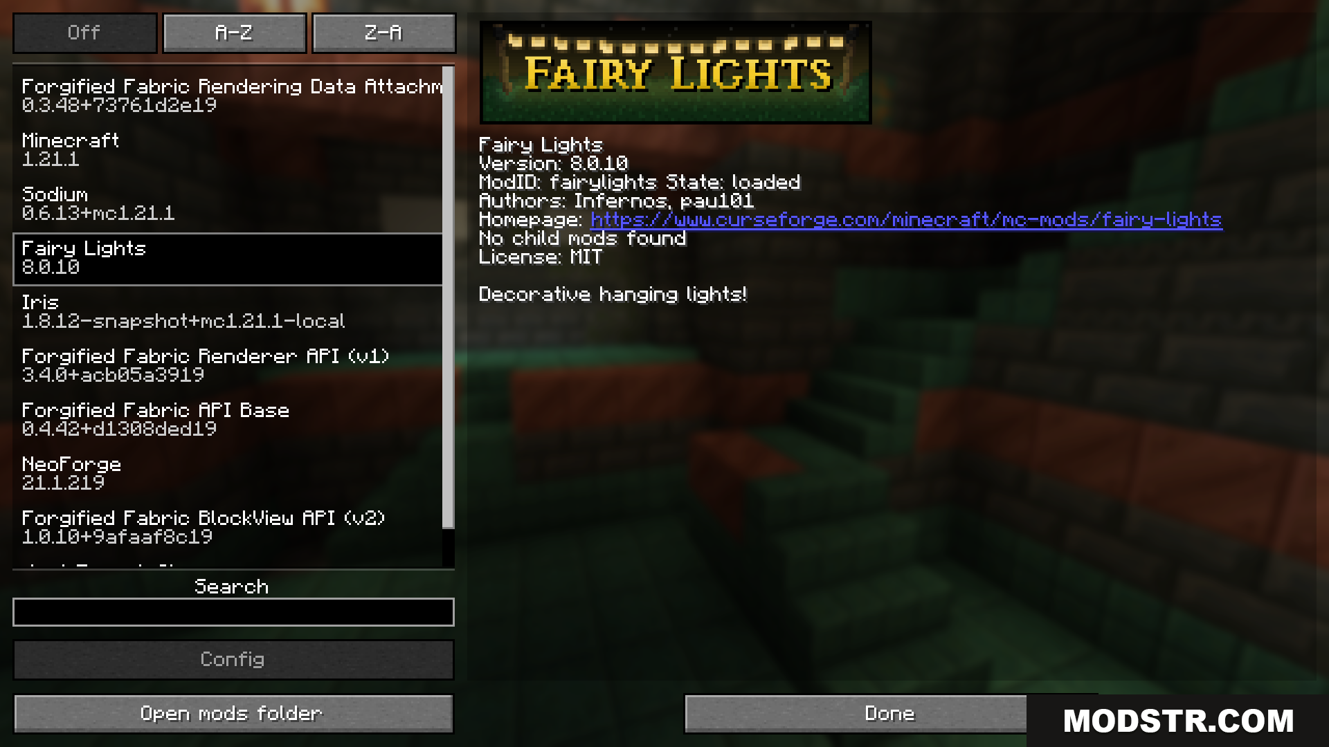 Fairy Lights Neoforge Mod (1.21.1) – Decorate Your Base with Cozy String Lights