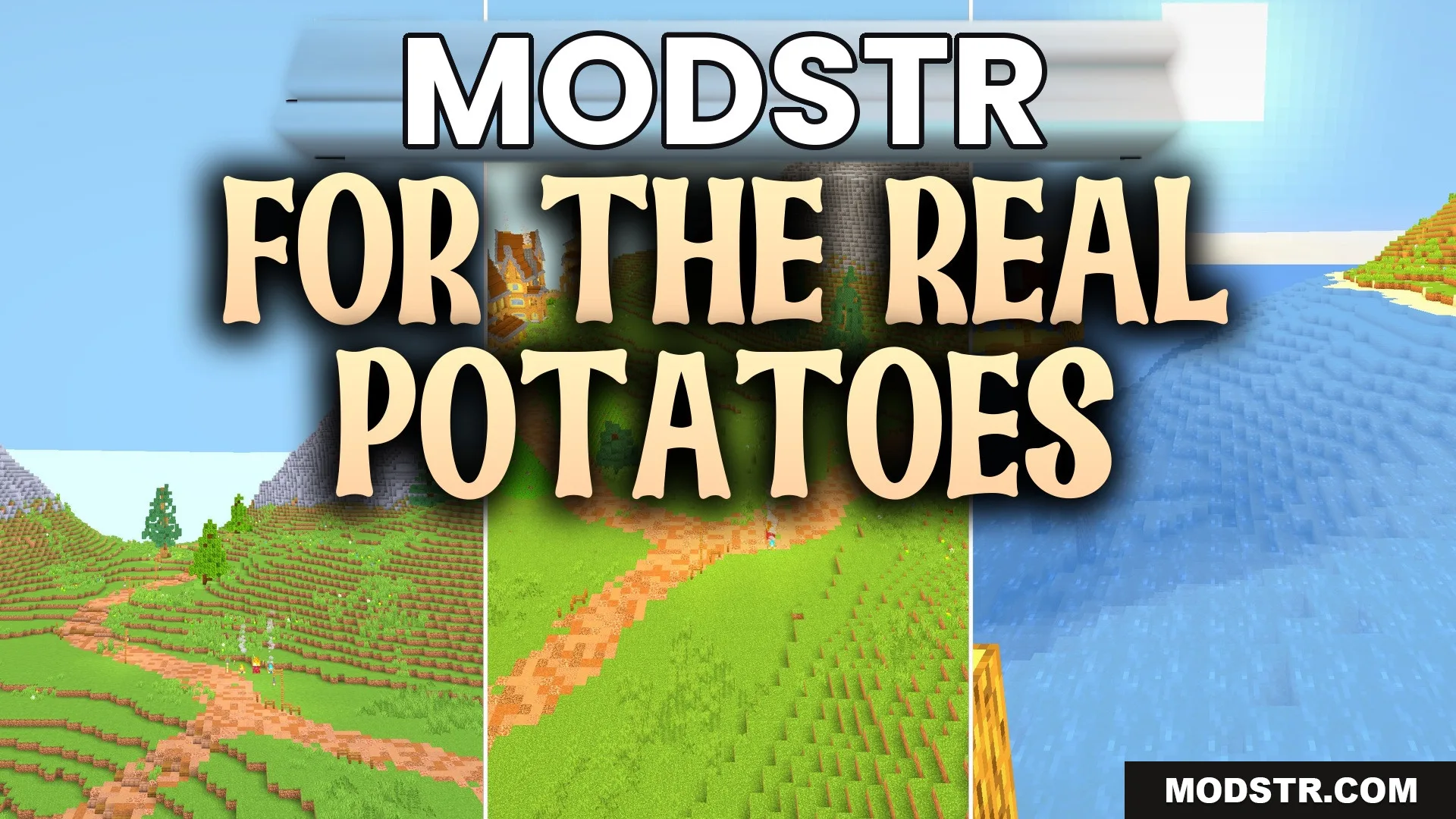 For the Real Potatoes Shaders (26.2, 1.20.1) – Lagless Basic Vanilla Shadows cover art