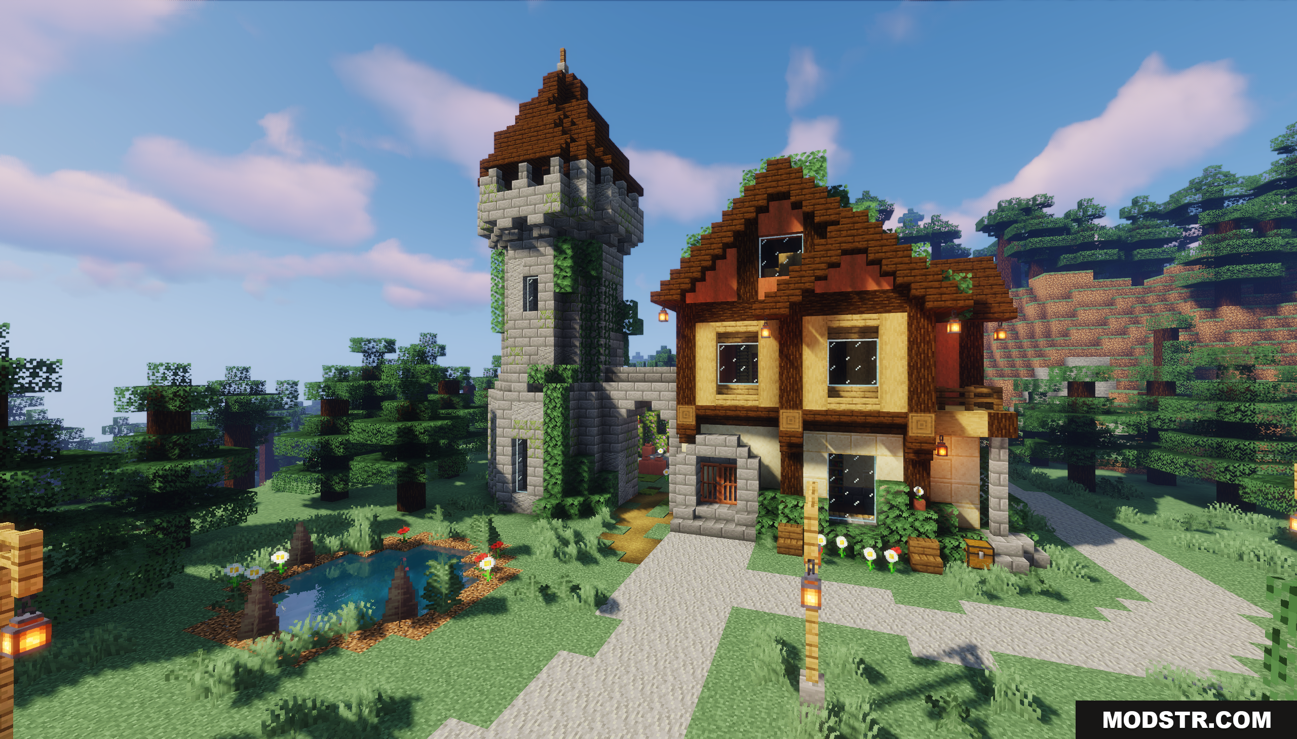 Forest Dwellers House Map (26.1.2, 1.20.1) – A Cozy Woodland Base