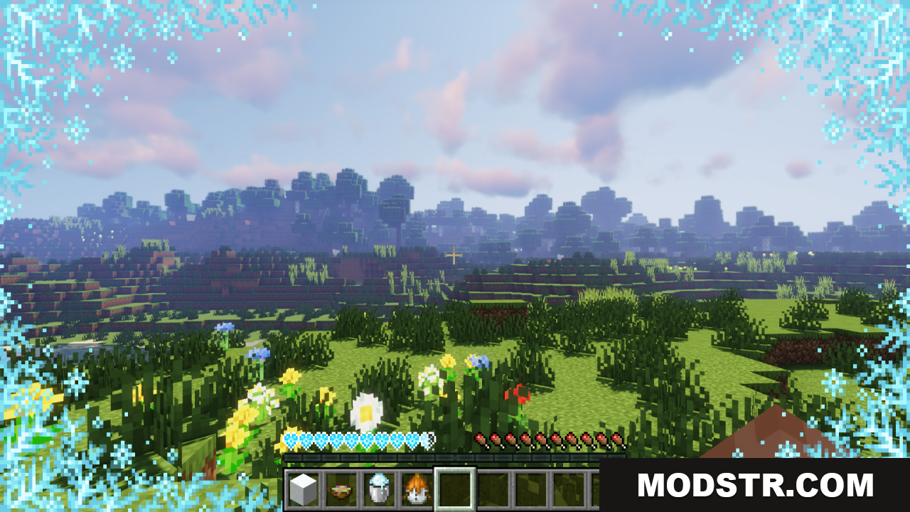 Fresh Hearts Texture Pack Screenshot 9 The Fresh Hearts texture pack showing the freezing effect