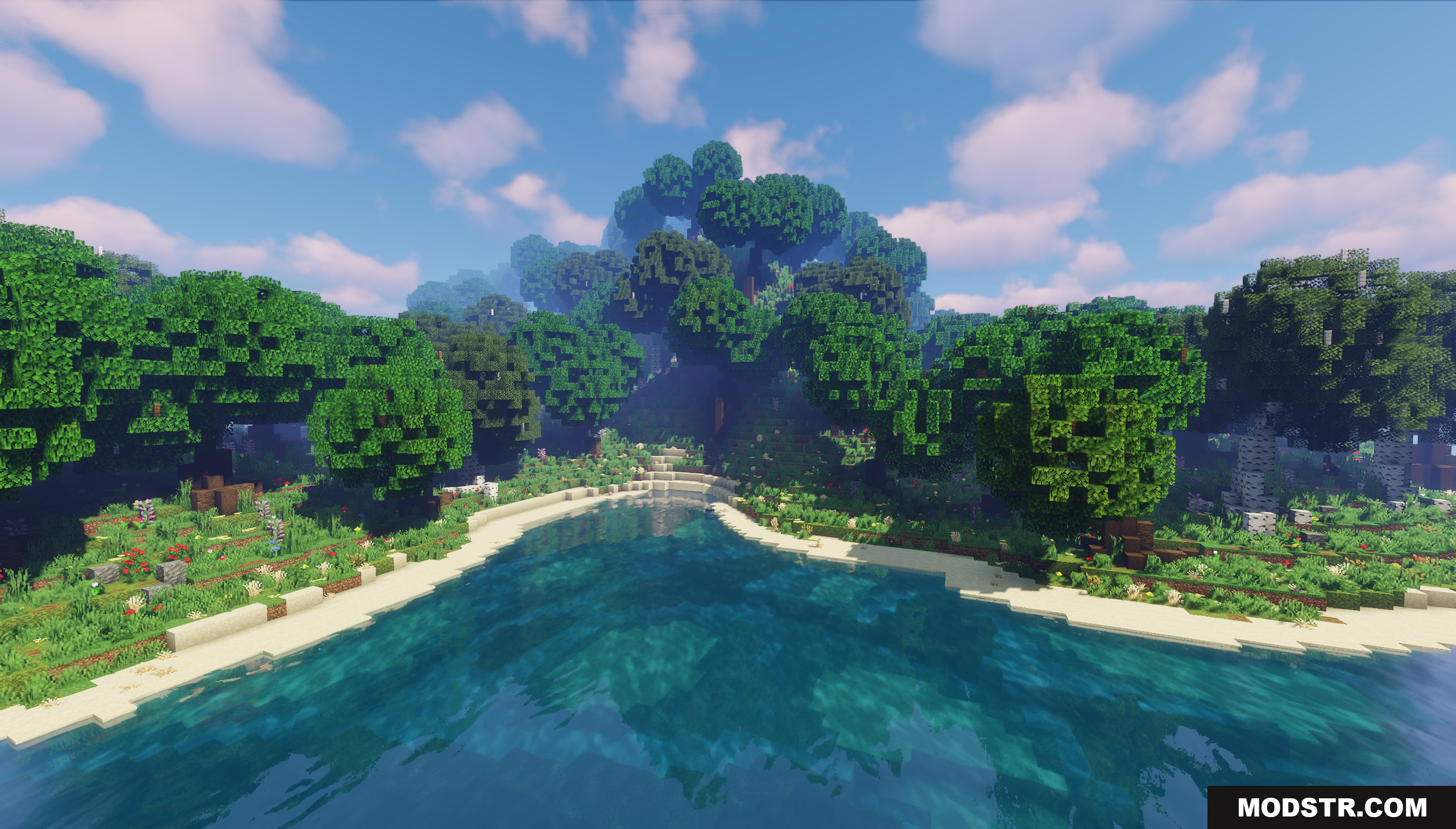 Fugue Forest Map (26.1.2, 1.20.1) – 1K Block Forest cover art