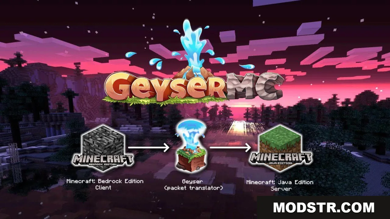 Geyser Plugin (26.2, 1.20.1) – Java and Bedrock Cross-Compatibility cover art
