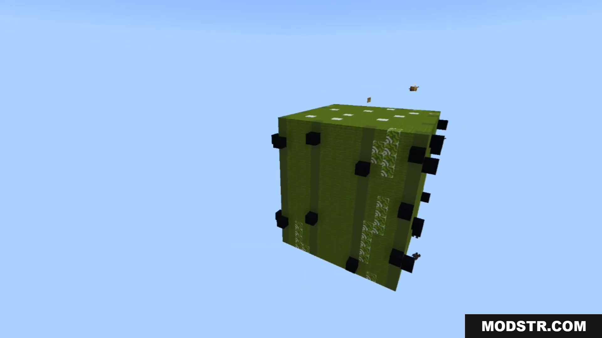 A gigantic cactus block offers a new survival challenge experience