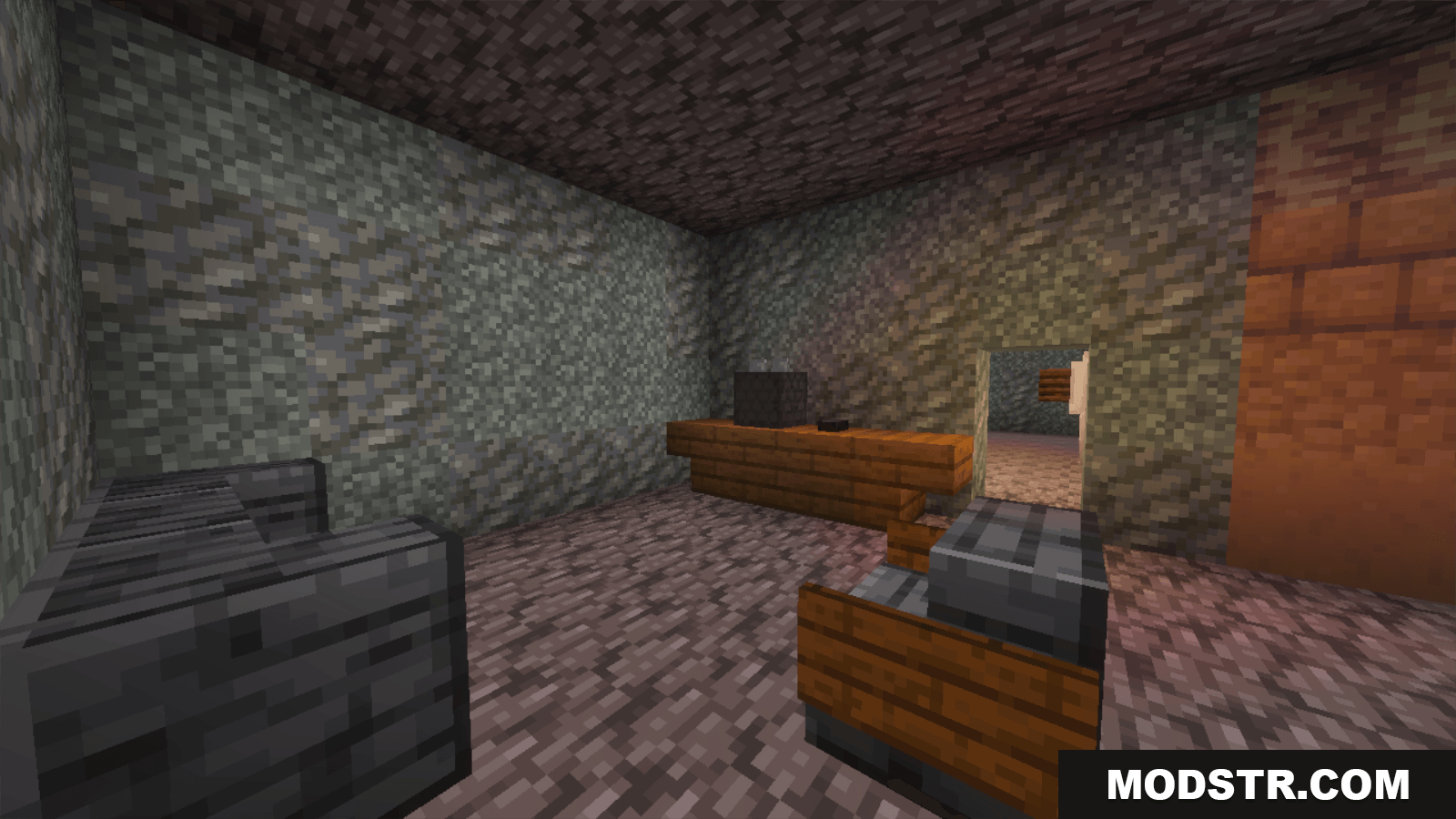 Granny Multiplayer Map Screenshot 2 Explore detailed rooms like this office to find a way out