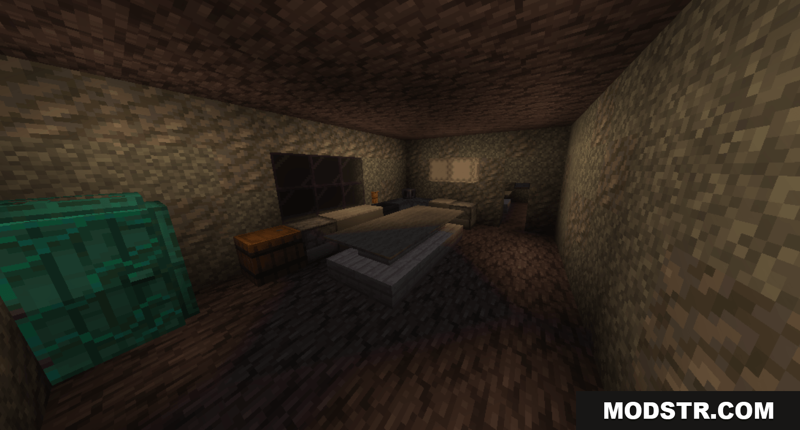 Granny Multiplayer Map (26.x, 1.21) – Escape A Terrifying House In Dead Silence cover art