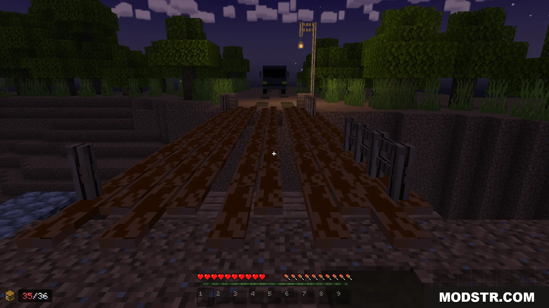 Granny V1 Map Screenshot 2 Sneaking outside at night to find a way to escape her