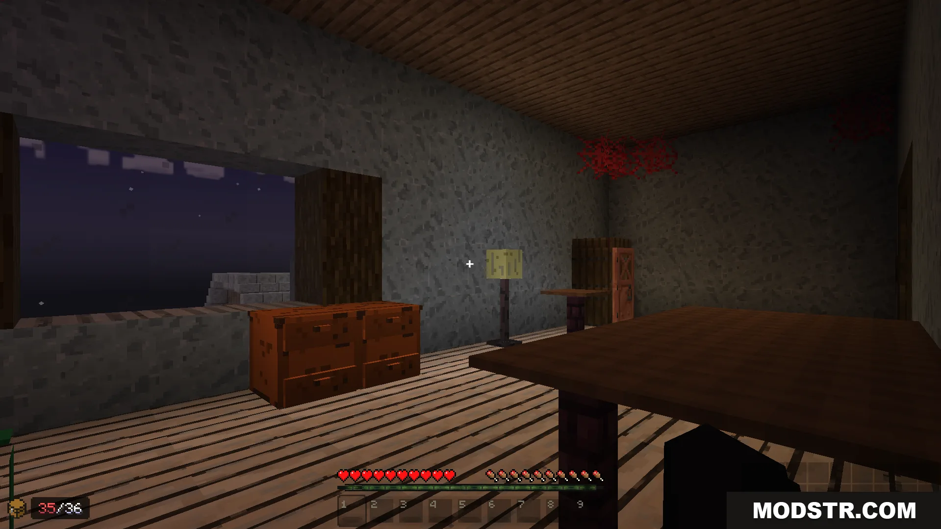 Granny V1 Map Screenshot 8 Players must sneak silently through the scary grandma's terrifying house
