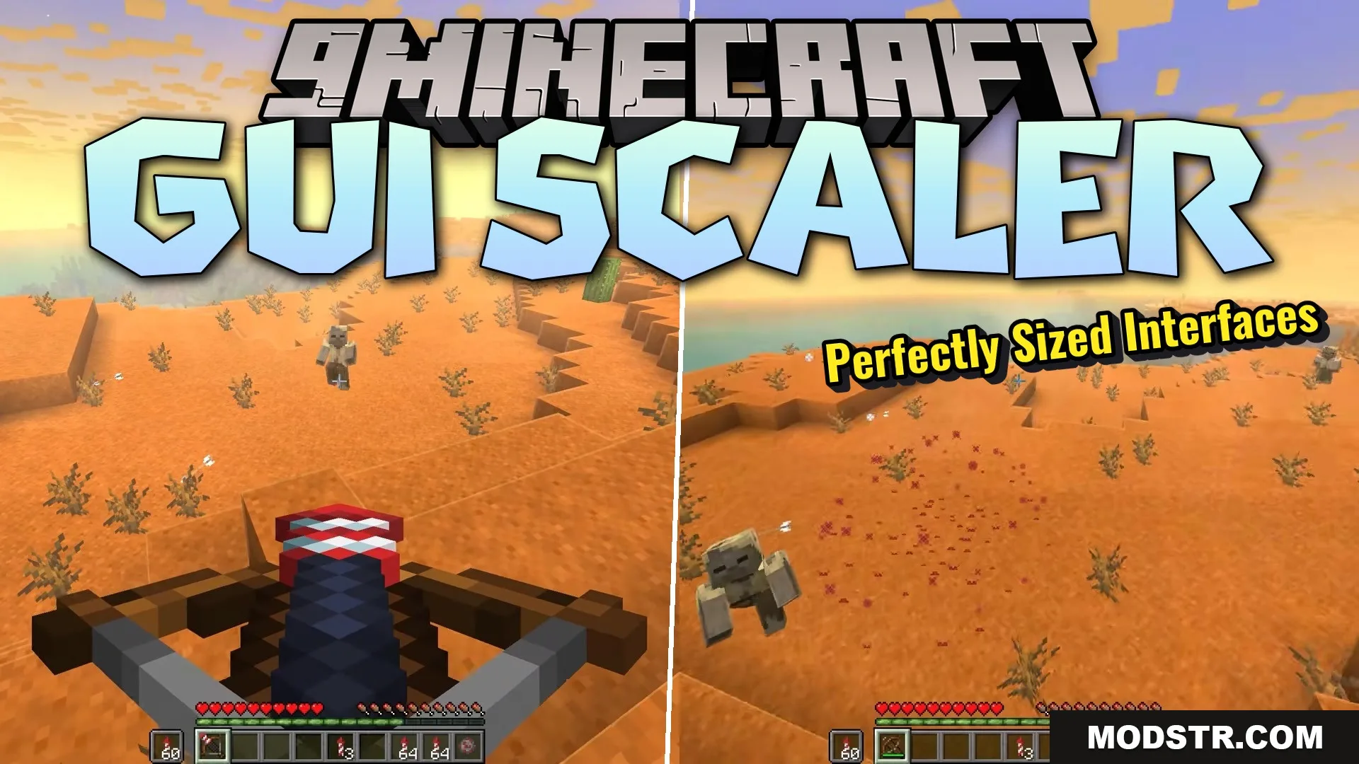 GUI Scaler Mod (26.2, 1.20.1) – Never Adjust Your Menu Size Between Screens cover art