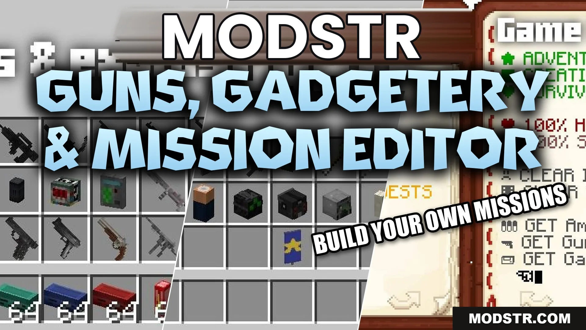 Guns Gadgetery & Mission Editor Data Pack (26.2, 1.21.11) cover art