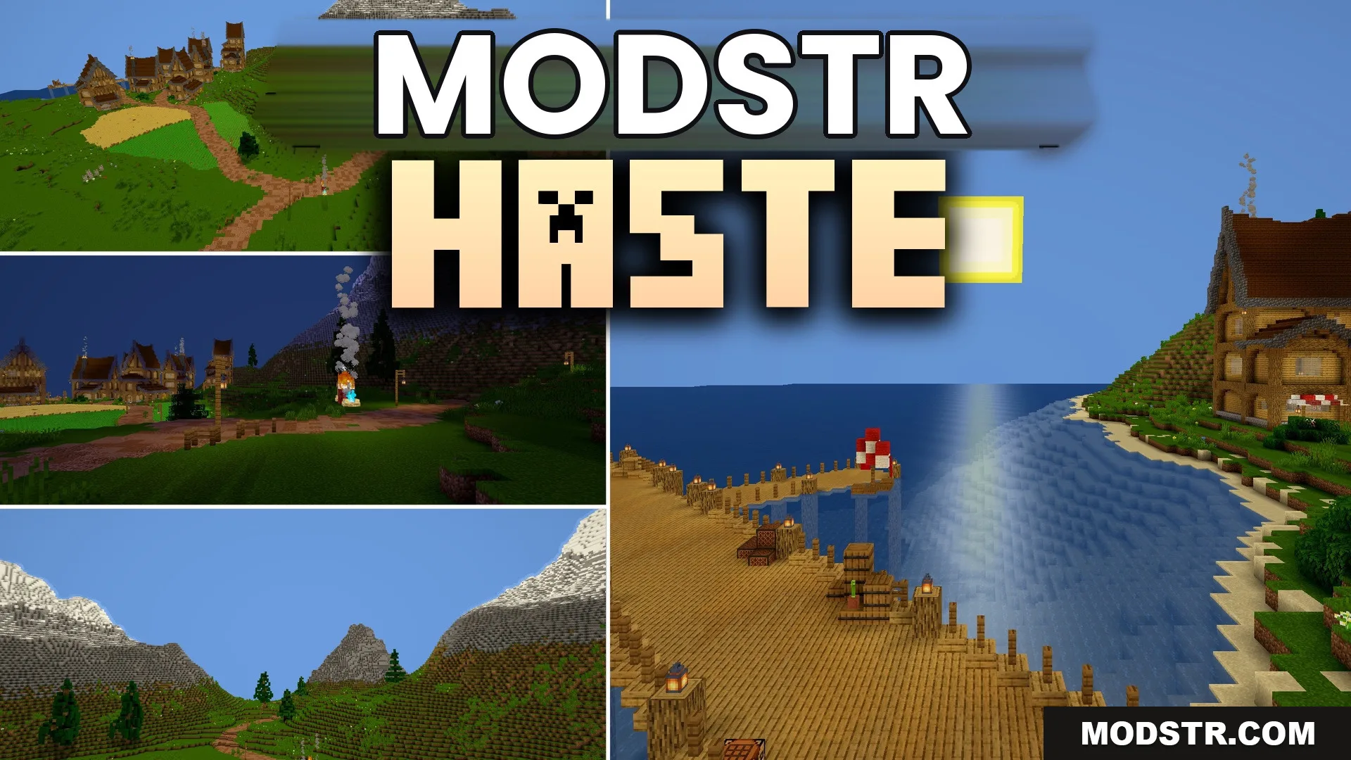 Haste Shaders (26.2, 1.20.1) – Vanilla Lighting with High Frame Rates