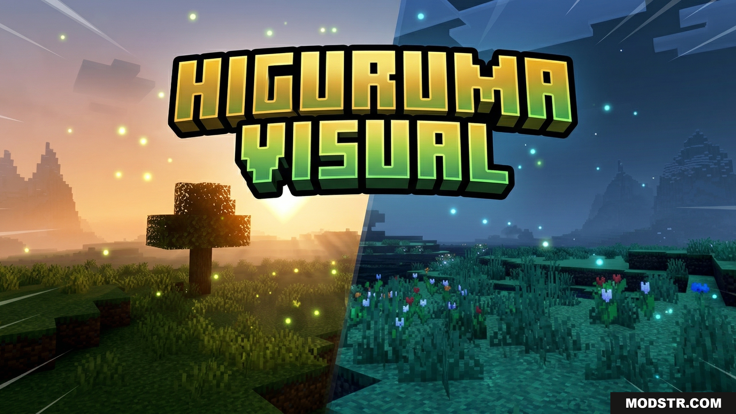Higuruma Visual Shader (26.x, 1.21) – MCPE/Bedrock cover art