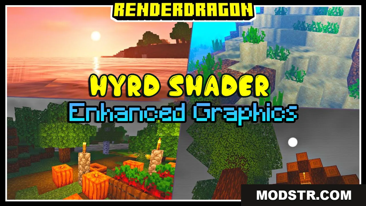 HyRD Enhanced Graphics Shader (26.x, 1.20) – RenderDragon cover art