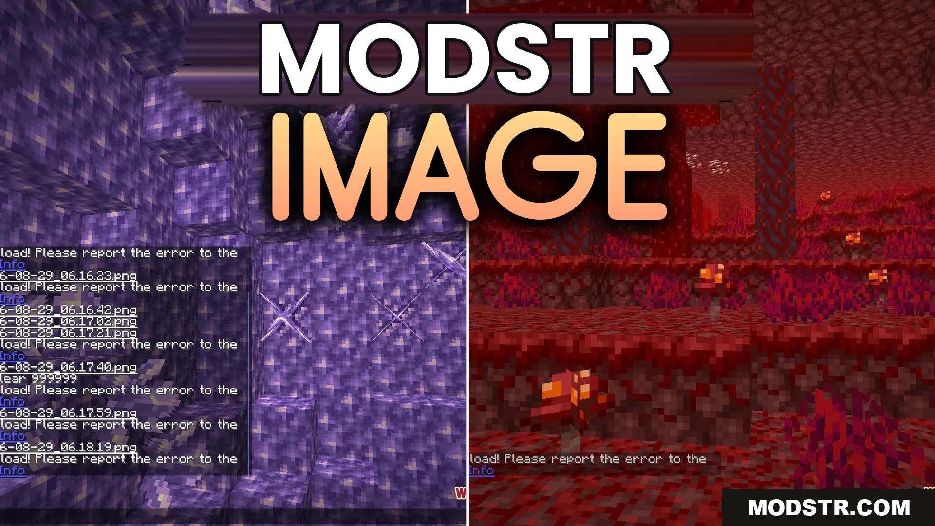 Image Shaders (26.2, 1.20.1) – Flat Image Overlay for Cursed Screenshots cover art