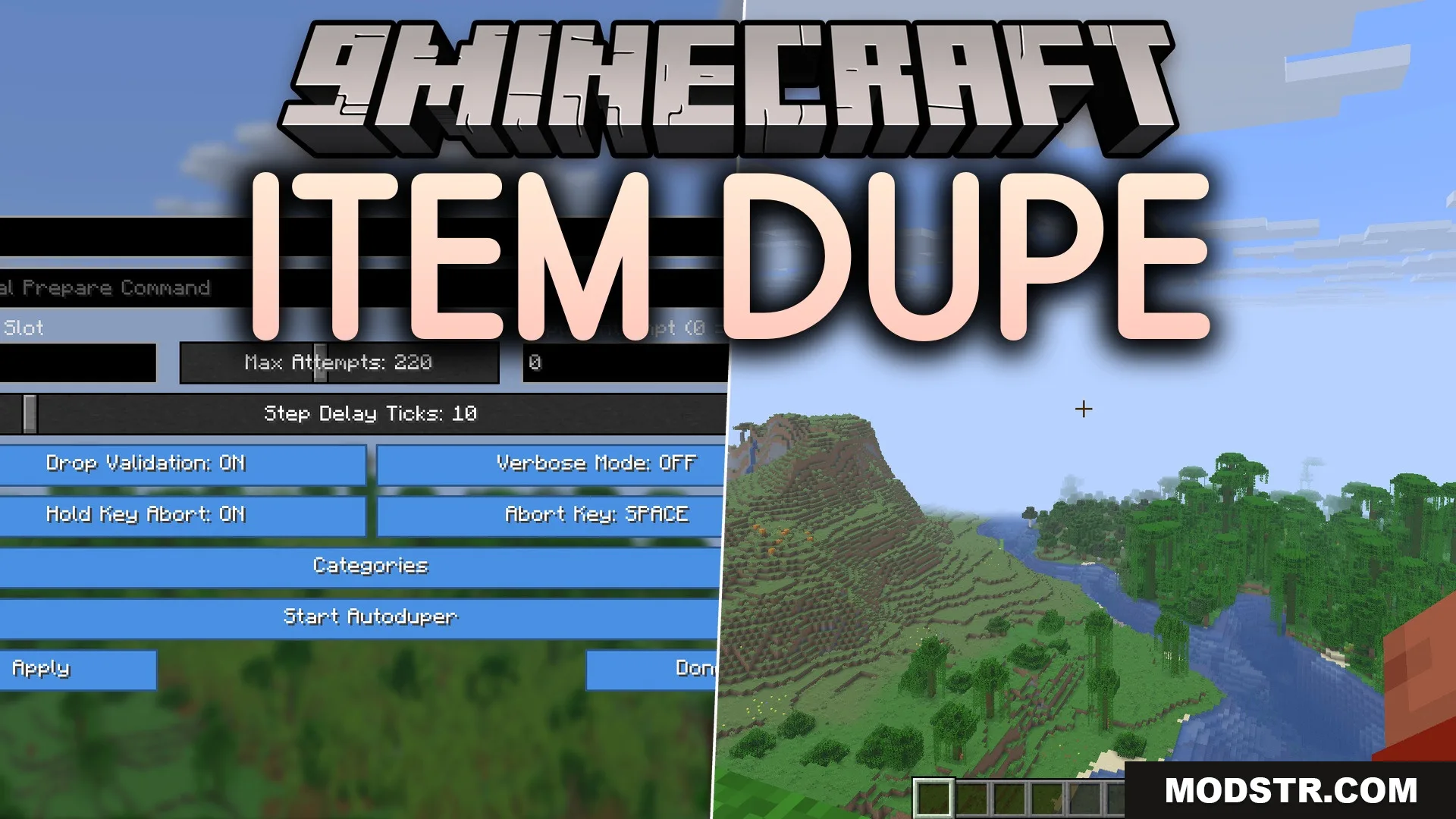 Item Dupe 9minecraft Mod (26.2, 26.1.2) – Clone Any Item Without Grinding cover art