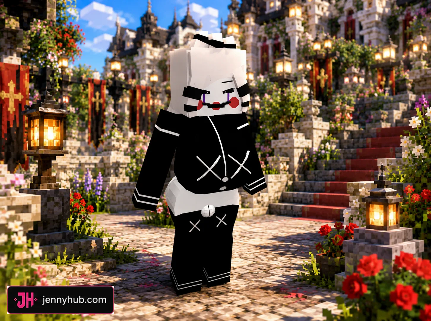 Allie themed community model for Minecraft PE