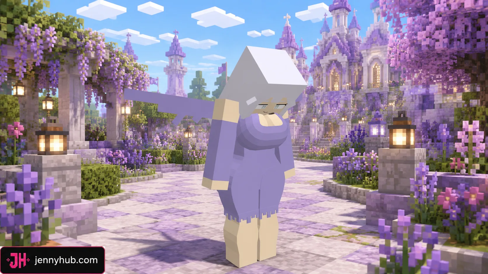 Lite Bee Pack character preview for Minecraft Bedrock
