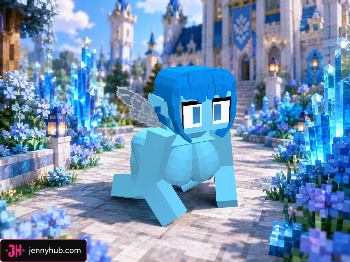 Bee character model included in the 14 style collection