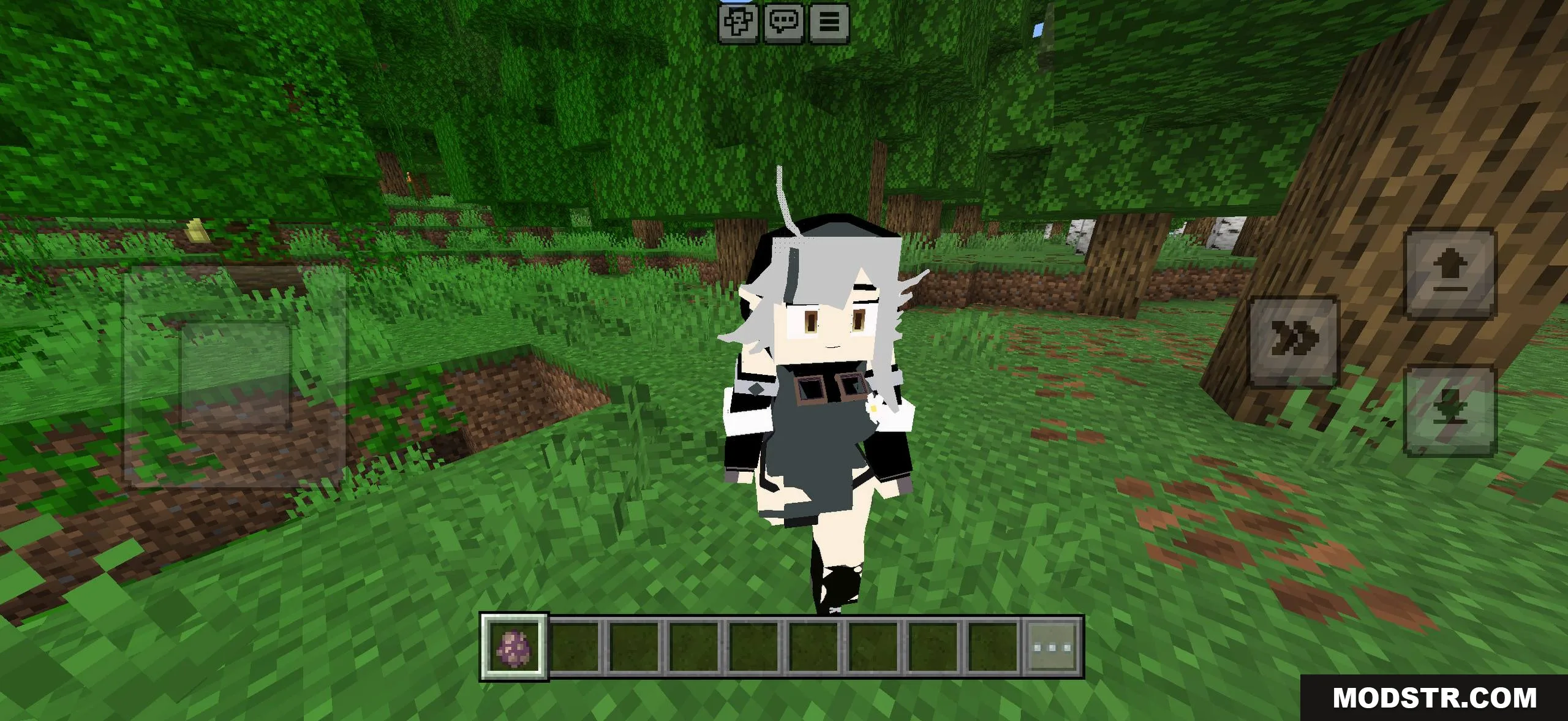 Bia anime-style skin for Minecraft PE