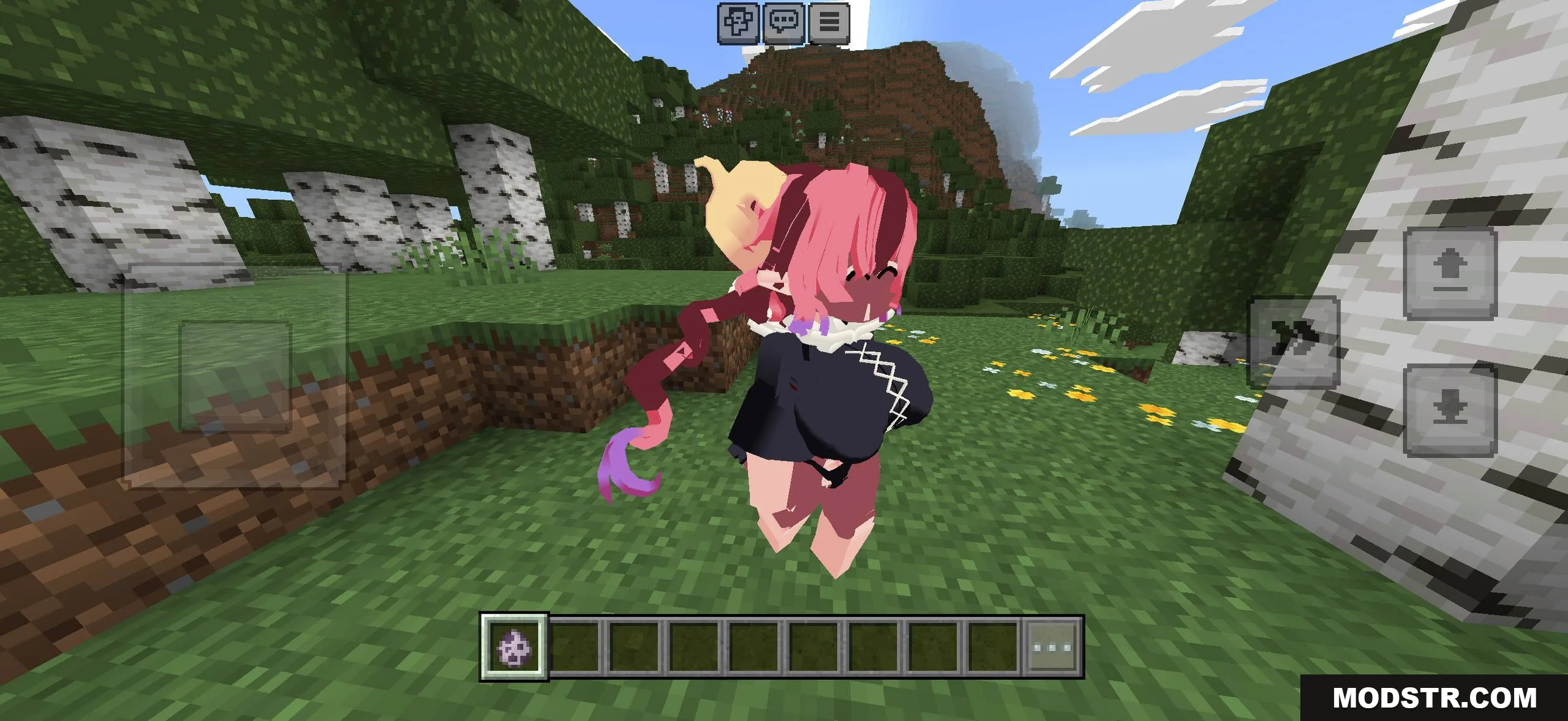 Galath anime skin for Minecraft Bedrock Edition