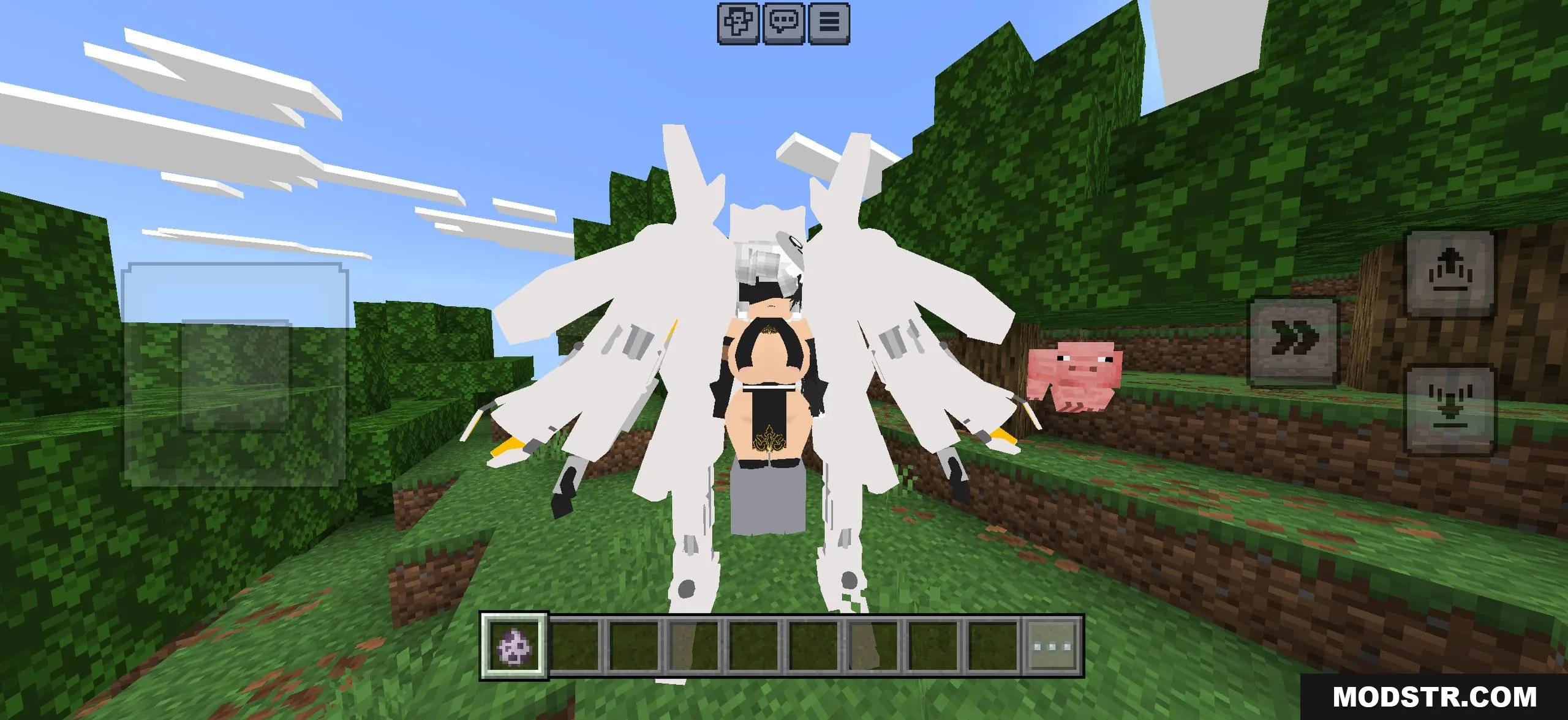 Minecraft Bedrock Galath character model